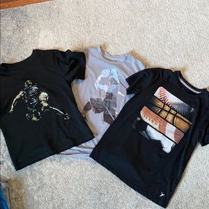3 boys’ T-shirts Dri-fit